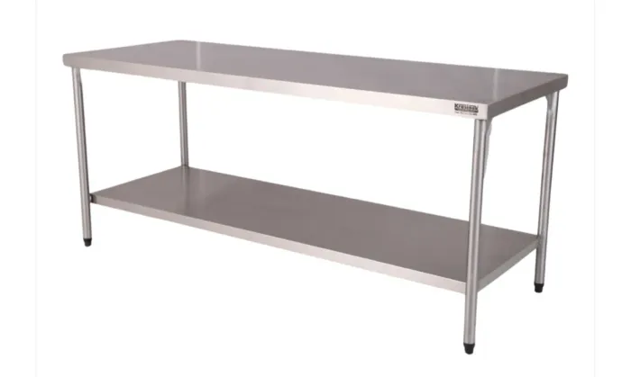 Mesa inox 2 metros semi nova