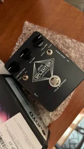 Pedal distorção Splinter Joyo NOVO
