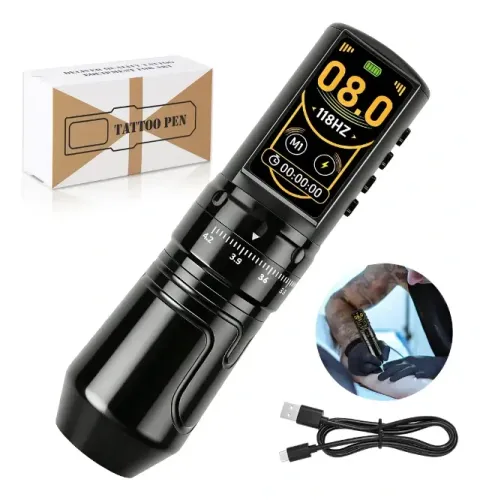MÁQUINA DE TATUAGEM T8 PRO SEM FIO - TOP