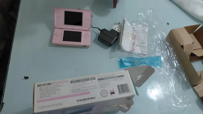 Nintendo Ds na caixa