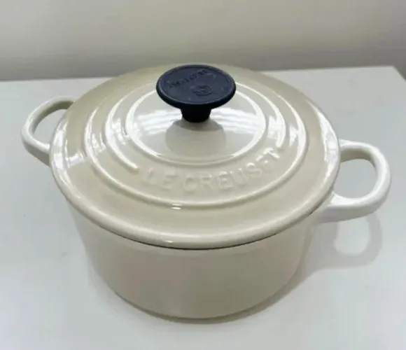 Raridade!!! Panela Amêndoa Le Creuset