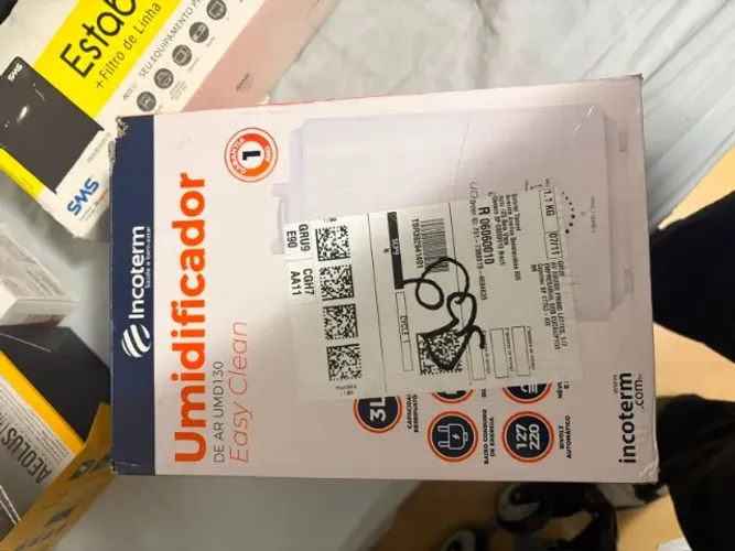 Umidificador De Ar Ultrassônico 3l Branco Bivolt Incoterm