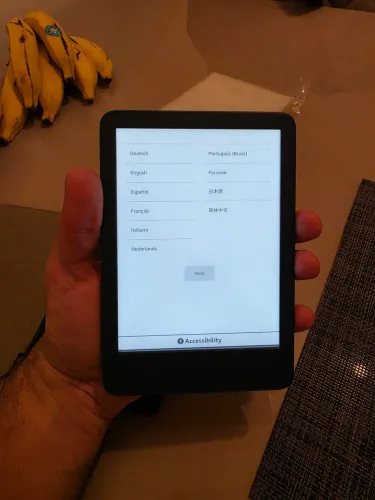 Kindle 11° Geração azul + capa original