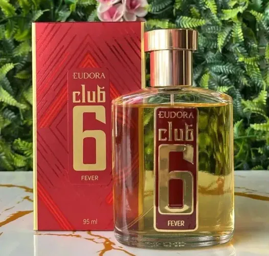 PERFUME MASCULINO CLUB 6 FEVER EUDORA 95ML