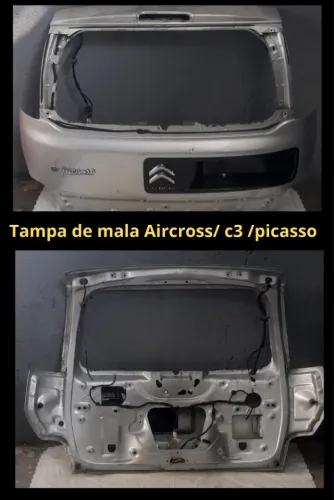 Tampa traseira porta mala c3 picasso aircross