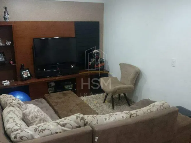 Apartamento mobiliado de 90 m² no Rudge Ramos com 3 dormitórios, suíte, 2 vagas e depósito