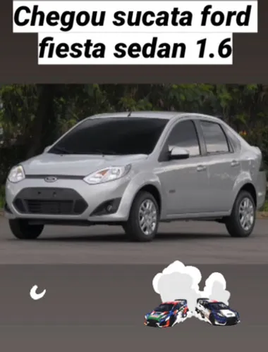 Sucata Ford Fiesta 1.6 sedan 2013 para retirada de peças