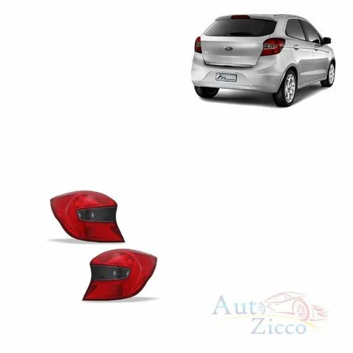 Lanterna Ford Ka Hatch 2015 à 2018 Fumê