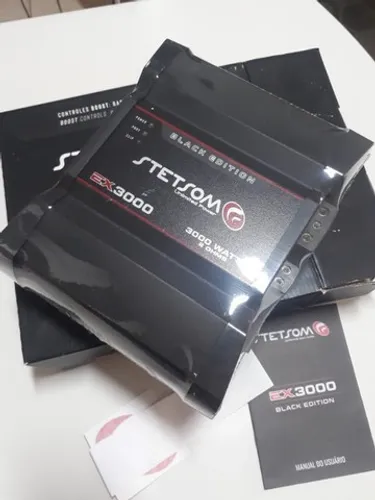 Modulo amplificar Stetsom EX3000 Black edition Digital Mono 1 ano de garantia