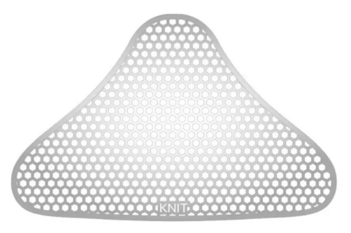 Suporte de Filtro Para Máscara de Proteção Esportiva - Cinza - Fiber
