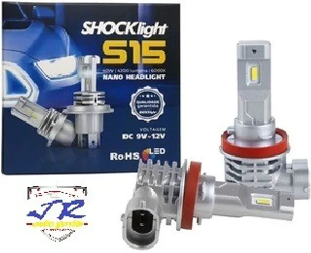 Ultra Led S15 H1 H3 H4 H7 H11 H16 H27 HB3 HB4 6000K 12V 40W