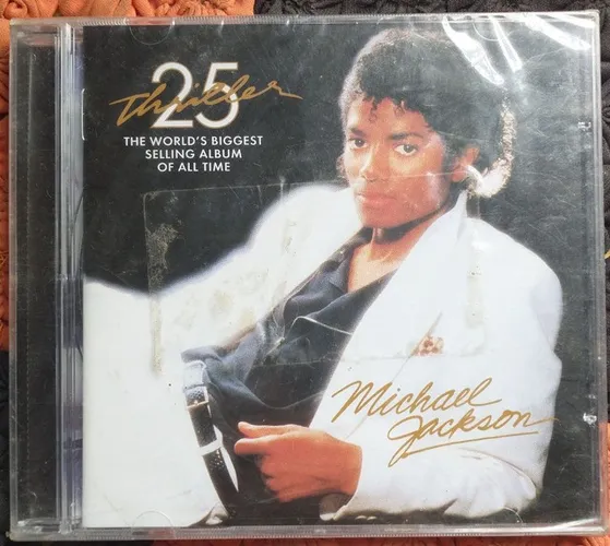 CD Michael Jackson Thriller 25 anos lacrado
