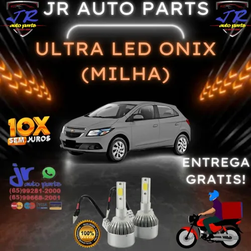 Ultra LED Chevrolet Onix 2013 (Milha)