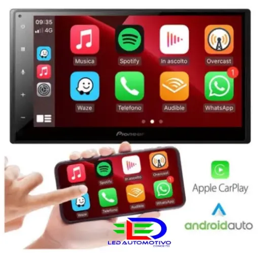 Multimidia Pionner com Car Play