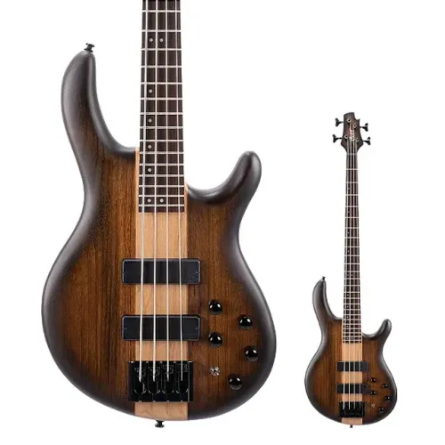 Contrabaixo Cort C4 Plus C4PL Antique Brown Burst 4 Cordas