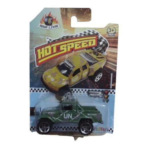 Kit com 3 carrinhos hot Speed