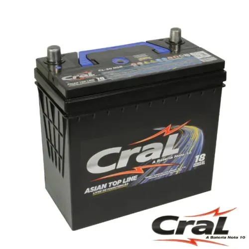 Bateria Cral Top Line 50 Amperes 18 Meses de Garantia - Civic / CRV