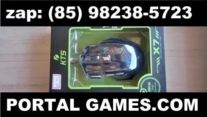 mauser gamer novo na caixa 6 mil dpi