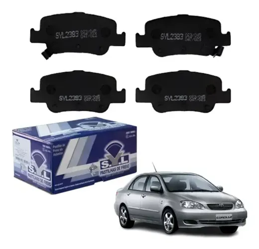 Pastilha Freio Traseiro Corolla 1.8/2.0 20/ Cod: 041364