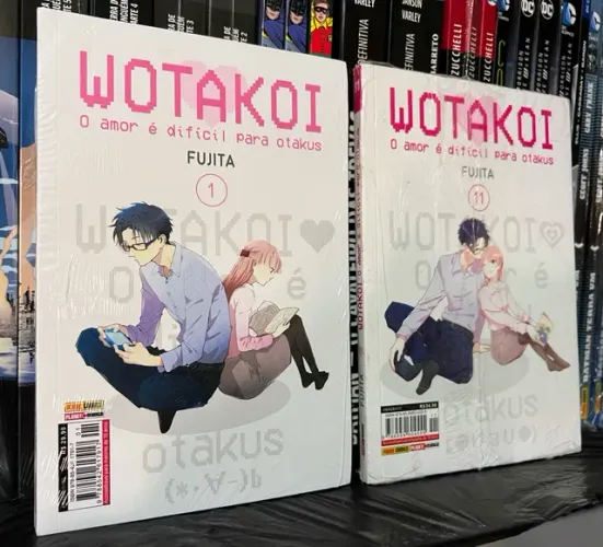 Wotakoi O Amor é Difícil para Otakus volumes 1 e 11 lacrados
