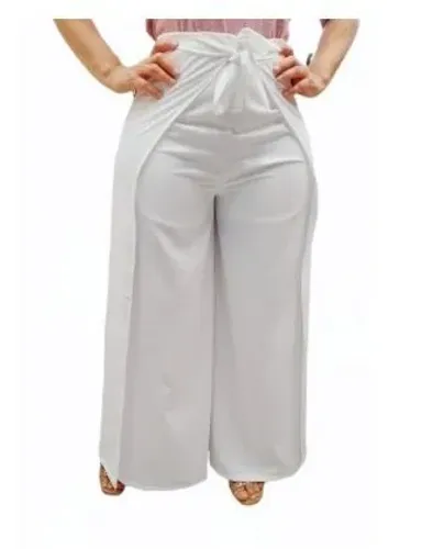 Calça transpassada em Crepe - Lindíssima - Nova na etiqueta 