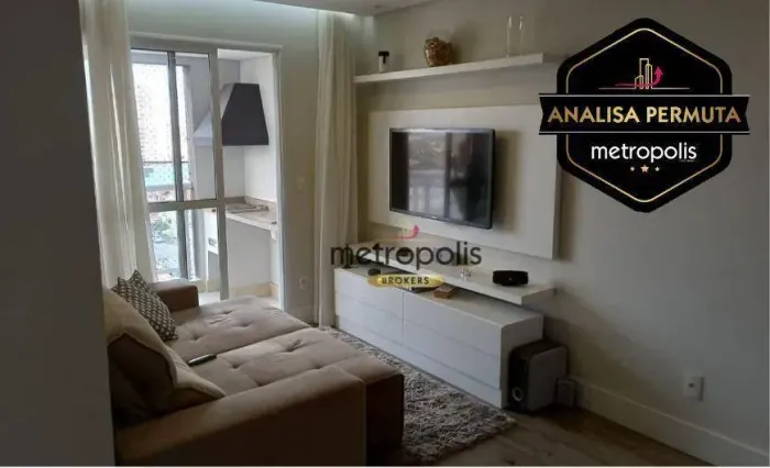 Apartamento à venda, 65 m² por R$ 501.000,00 - Vila Leopoldina - Santo André/SP