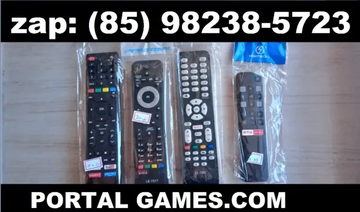 TEMOS CONTROLE REMOTO PARA TODAS AS TVS