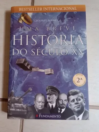 Livro "Uma breve história do século XX" em ótimo estado