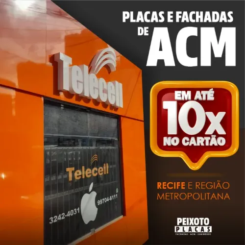 PLACAS E FACHADAS DE ACM