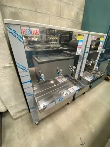BEBEDOURO 100 LITROS 3 TORNEIRAS INOX - POLAR 