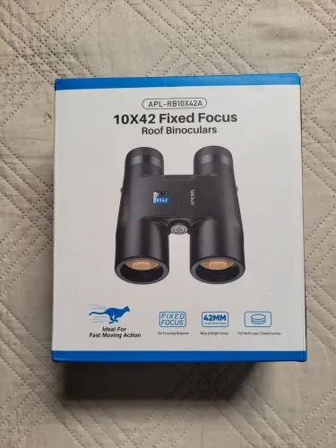 Binóculos 10x42 Fixed Focus - Ideal para Ação Rápida