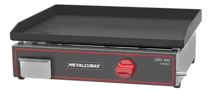 Chapa A Gás 45cm CBG 450 C Metalcubas