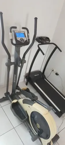 Oportunidade kit- cardio: Elíptico Reebok e Esteira - Ótimo para seu treino! Ambos Bivolt 