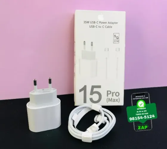 Carregador para iPhone...