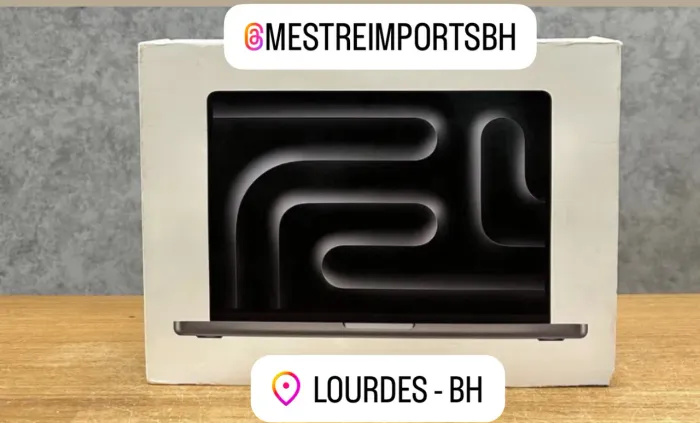 MACBOOK PRO M4 PRO 24 DE RAM 512  14POL  (NOVO ) (LACRADO) LOJA FÍSICA NF 