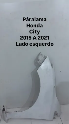 Paralama Honda city 2015 A 2021 lado esquerdo original