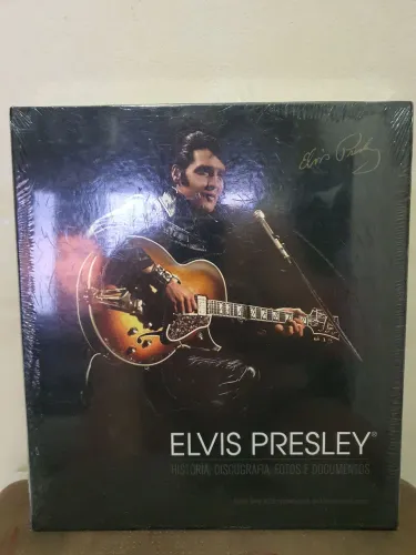 Livro Elvis Presley - História, Discografia, Fotos e Documentos- NOVO