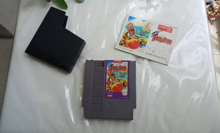 Jogo Disney Talespin Nes + Manual + Slave Impecável