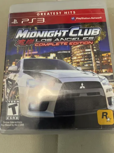 Ps3 Midnight Club Los Angeles (OLX Pay) Só Venda