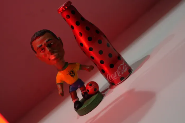Boneco Minicraques Coca cola 