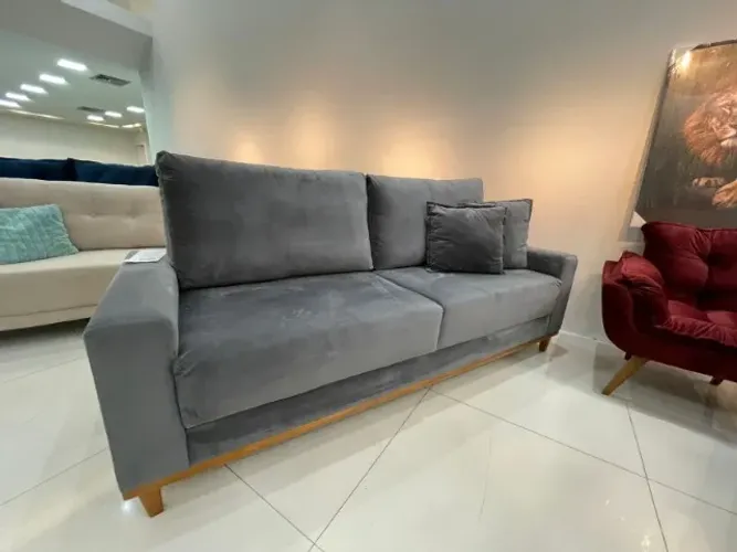 Sofa Living Itálian com 2,12m de Largura- Entrega Rápida Faça seu Pedido