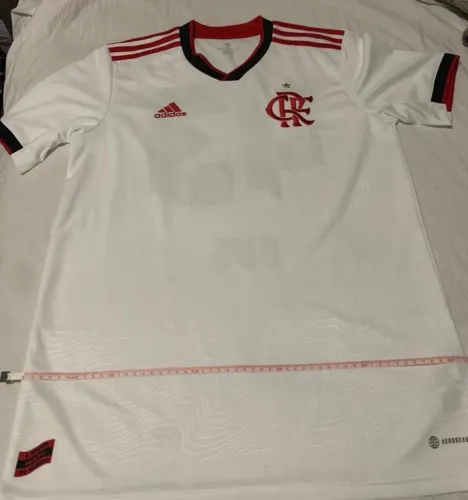 Camisa branca do Flamengo adidas original 