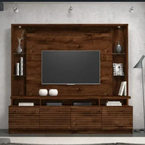 Rack com painel conjunto tv de até 60 polegadas 