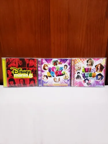 CDs Disney Mania 6, It's Teen Disney e pop rock