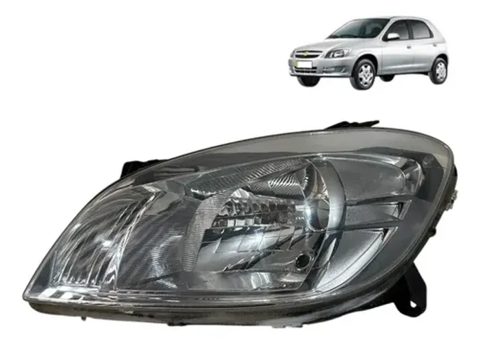 Farol Celta Cromado 2008 2009 2010 A 2015 Esquerdo Original