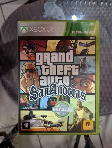 GTA San Andreas Xbox 360 Midia Fisica( ACEITO CREDISHOP)