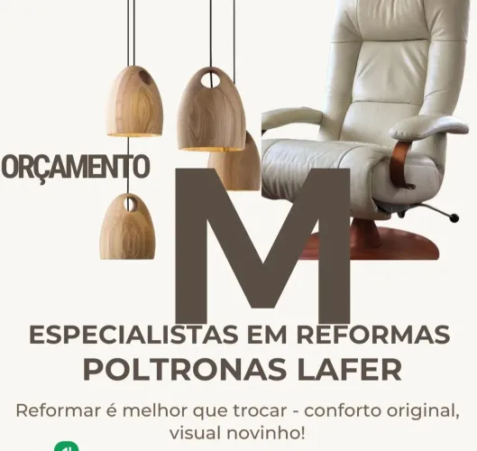Poltrona reclinável Lafer reforma 