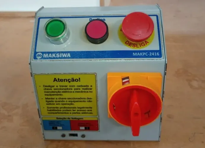 Painel de Comando 24 Volts - MAKSIWA-MAKPC-2416