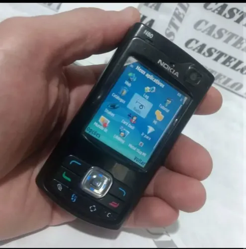 Nokia N80 ORIGINAL celular antigo RELIQUIA 