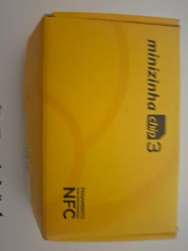 Maquininha de cartão. COM CHIP, CARREGADOR, CHAVINHA